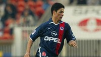 Mikel Arteta. Main 5 musim di Arsenal (137 laga) dan 2 musim di PSG (41 laga). Foto: AFP/JACQUES DEMARTHON