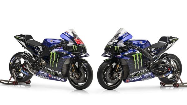 Ini Tampilan Motor MotoGP Yamaha Tunggangan Vinales-Quartararo