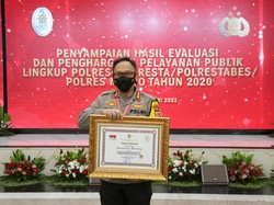 Pelayanan SIM-SKCK Polrestabes Bandung Diapresiasi Menpan RB