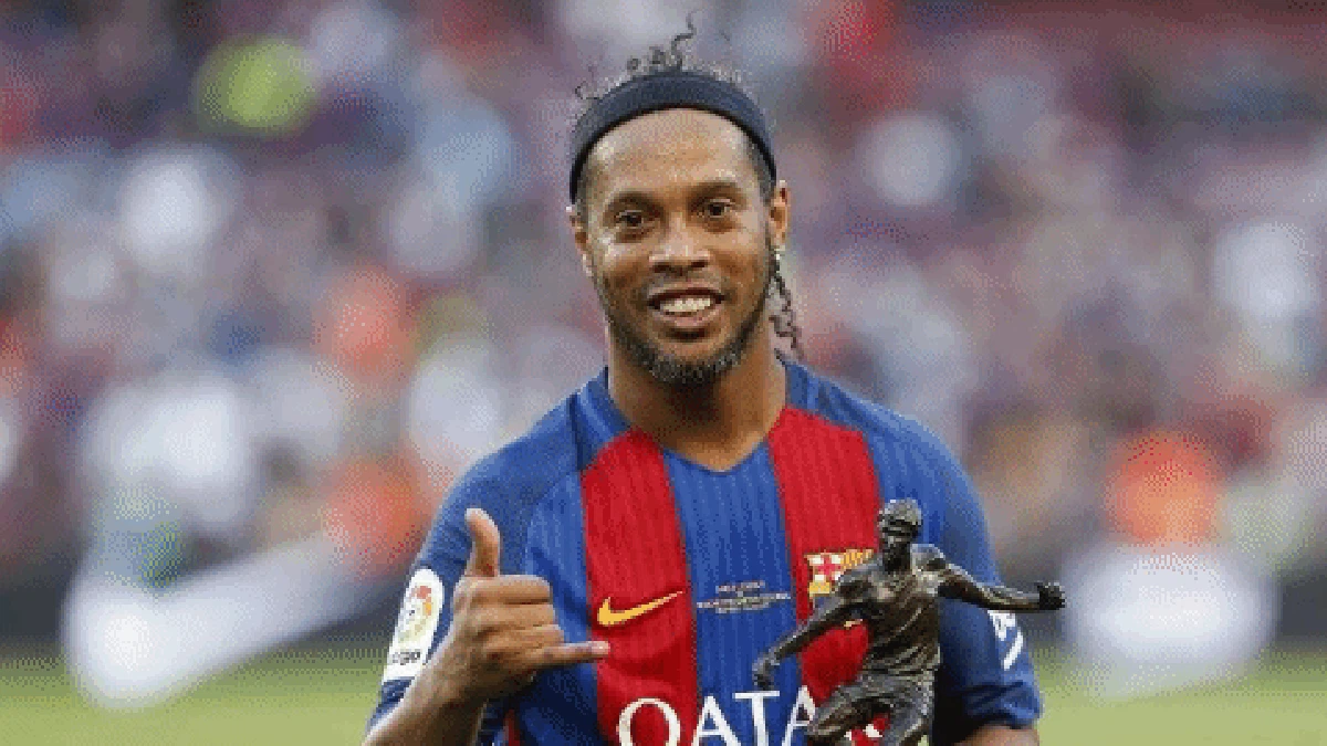 Transfer di Antara Barca dan PSG: Arteta, Ronaldinho, Neymar. (Foto: Dok. AFP via Giphy)
