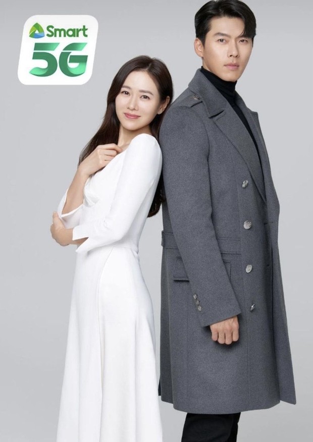 Hyun Bin & Son Ye Jin di iklan Smart Communications