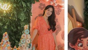 Foto: 9 Detail Dekorasi Pesta Ultah Anak Hamish Daud & Raisa, Bertema Moana