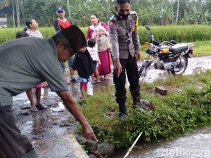 Balita 3 Tahun di Banyuwangi Tewas Tenggelam Terseret Arus Selokan