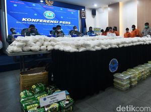 BNN-Bakamla Amankan 436 Kg Sabu