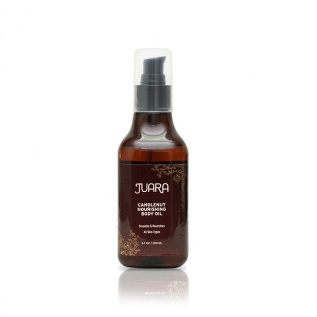 Body Oil/ Foto: juarabeauty.com Juara Candlenut Nourishing Body Oil