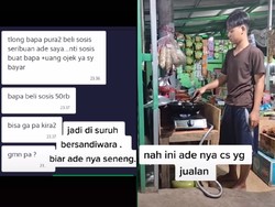 Dagangan Adiknya Sepi, Sang Kakak Diam-diam Bantu Beli Lewat Ojol