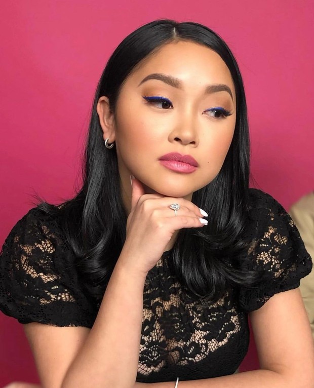 Eye makeup/Instagram.com/Lanacondor Gaya makeup Lana Condor