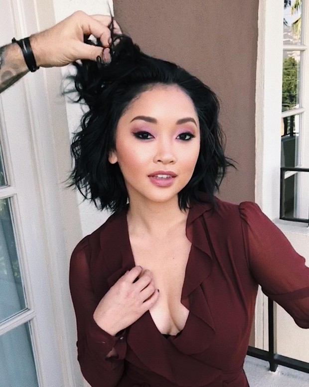 Eye makeup/Instagram.com/Lanacondor Gaya makeup Lana Condor