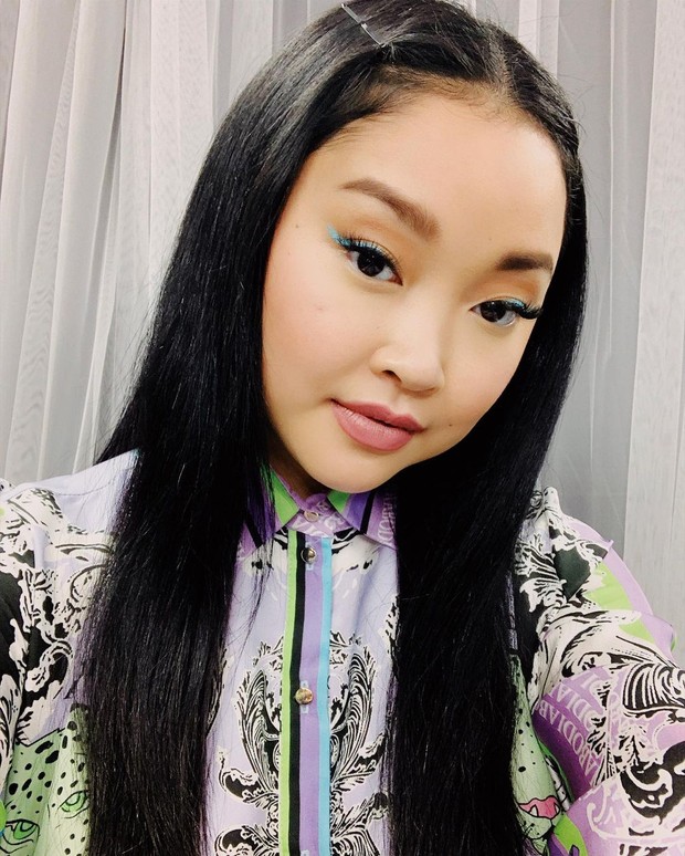 Eye makeup/Instagram.com/Lanacondor Gaya makeup Lana Condor