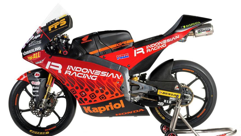 Ini Dia Motor Moto3 Gresini Racing yang Pakai Baju Batik