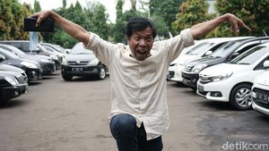 Ekspresi Kocak Kiwil di Sidang Cerai dengan Rohimah