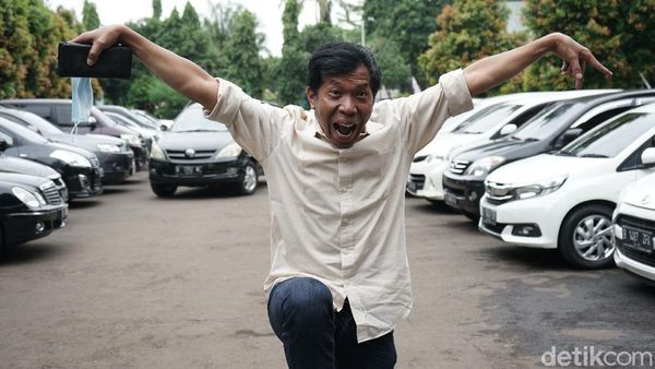 Ekspresi Kocak Kiwil di Sidang Cerai dengan Rohimah