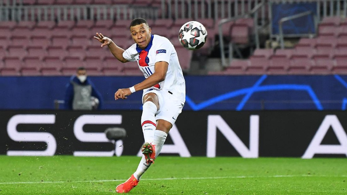 Striker Paris Saint-Germain, Kylian Mbappe. (Foto: Getty Images/David Ramos)