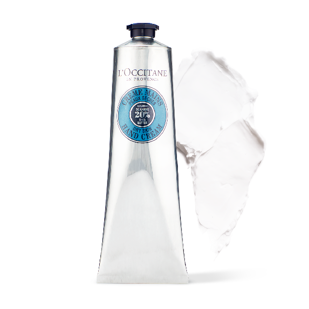 L'Occitane Shea Butter Hand Cream/loccitane.com Dengan kandungan shea butter organik 20%, madu, ekstrak almond dan minyak kelapa, membuat produk ini sangat efektif oleh siapapun yang memakainya.