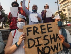 Polisi India Jerat Aktivis Iklim dengan Tuduhan Makar