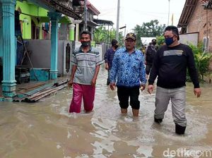 5 Desa di Brebes Terendam Banjir Luapan Sungai Babakan