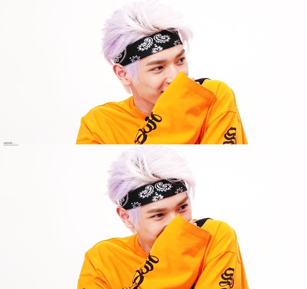 Taeyong akan mencoba menutupi wajahnya ketika merasa malu.