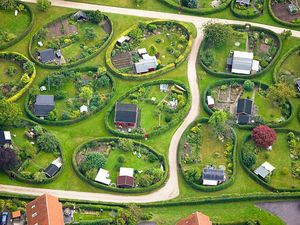 Perumahan Unik di Denmark, Kavling Berbentuk Oval Perumahan Unik di Denmark, Kavling Berbentuk Oval