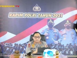 Wakapolri Positif COVID-19, Hadiri Rapim Polri 2021 Secara Virtual