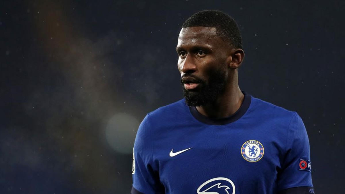 Bek Chelsea, Antonio Ruediger. (Foto: Catherine Ivill/Getty Images)