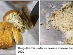 Duh! Es Krim Roll di Pakistan Ini Dibuat dari Burger Ayam McD