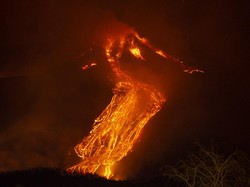 Kengerian Letusan Gunung Api Kilauea di Hawaii