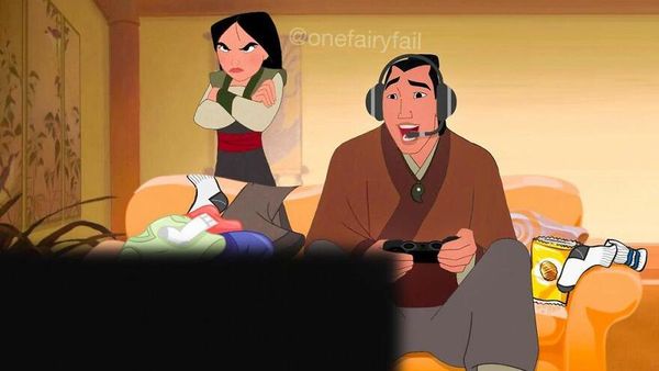 Ketika Karakter Disney Pakai Gadget Modern