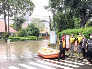 Kompleks BI di Jaksel Sempat Banjir 60 Cm