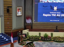 TNI AU Gelar Rapim 2021, Bahas Dukungan Penanganan COVID-19