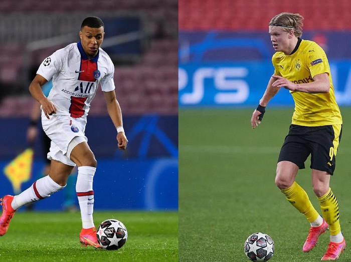 Kylian Mbappe, Erling Haaland