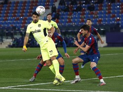 Levante Vs Atletico: Luis Suarez Cs Ditahan Imbang 1-1