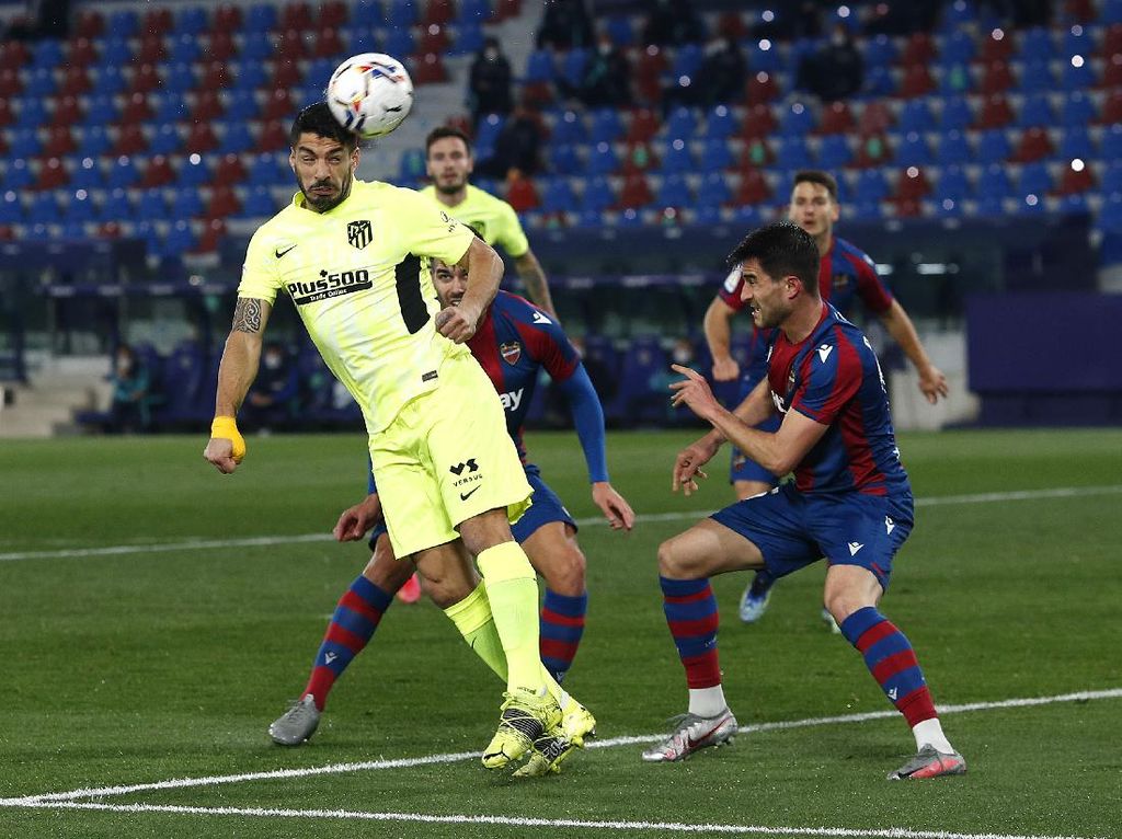 Ditahan Imbang Levante 1-1, Atletico Masih Kokoh di Puncak Ditahan Imbang Levante 1-1, Atletico Masih Kokoh di Puncak