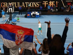 Taklukkan Aslan Karatsev, Djokovic ke Final Australia Terbuka