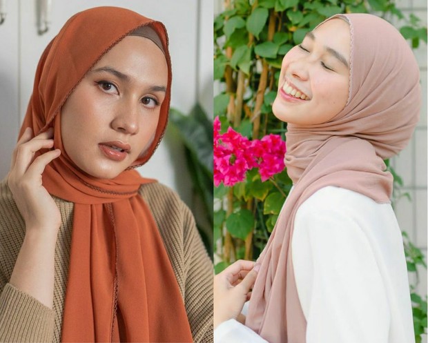 5 Trend Jenis Hijab Pashmina Yang Populer Di Kalangan Hijab - Tutorial jilbab pashmina plisket