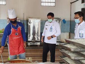 11 Napi Positif Corona Sembuh, Lapas Cilegon Perketat Mutu Pangan