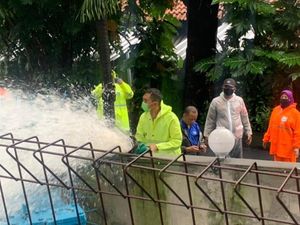 Jalan di Kemang Utara Jaksel Sempat Tergenang 20 cm