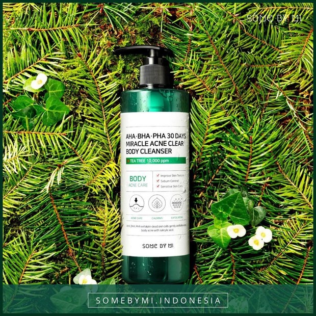 Some By Mi AHA BHA PHA 30 Days Miracle Acne Clear Body Cleanser/instagram.com/somebymi.indonesia Produk untuk Atasi Jerawat Punggung