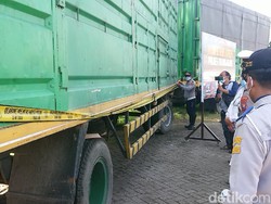 Diklaim Pertama di Jatim, Polres Tulungagung Proses Hukum Truk Obesitas