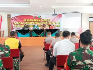 50 Personel TNI-Polri Penyintas COVID Donor Plasma Konvalesen di Tangsel