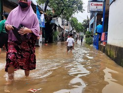 Cipinang Melayu yang Sempat Dibanggakan Anies Kebanjiran Lagi