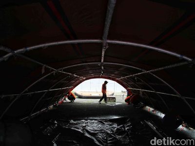 BPBD Bangun Posko Banjir di Cipinang Melayu