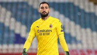 Kiper AC Milan, Gianluigi Donnarumma juga masih masuk radarnya Chelsea (Getty Images/Srdjan Stevanovic)
