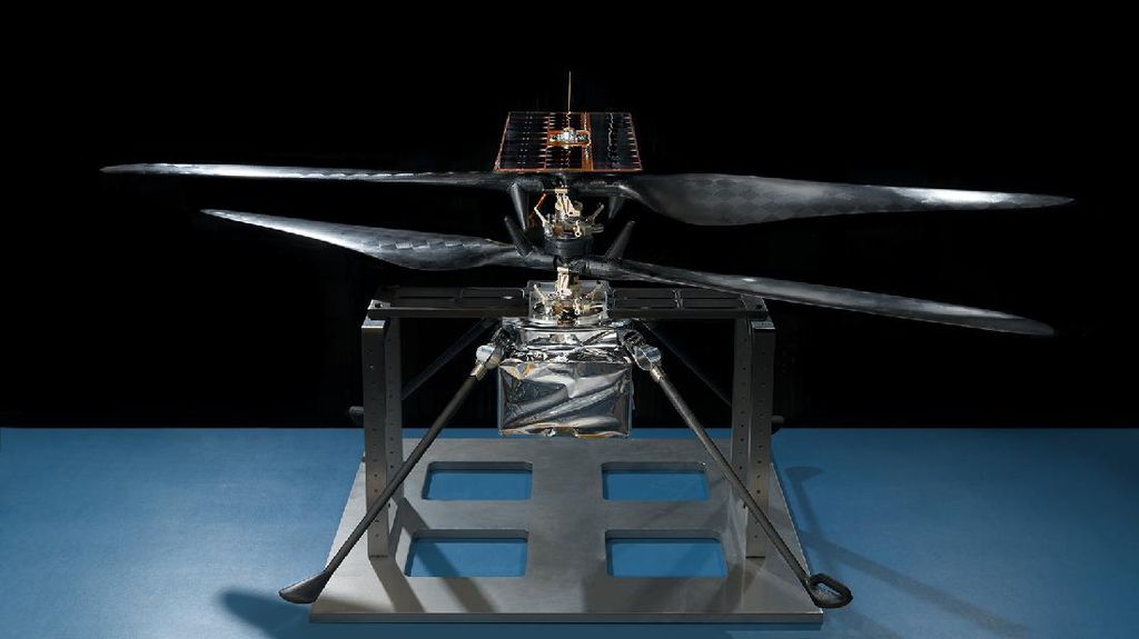 Keren, Wujud Helikopter Pertama yang Bakal Mengudara di Mars