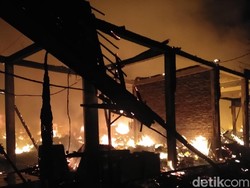 Ini Penyebab Kebakaran yang Lalap 350 Kios Pasar Kepohbaru Bojonegoro