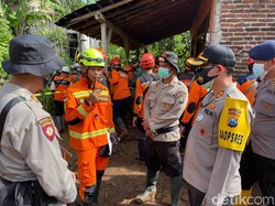 Satu Korban Longsor Nganjuk yang Tertimbun Masih Dilakukan Pencarian