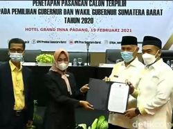 Tok! Mahyeldi-Audy Sah Jadi Gubernur-Wakil Gubernur Sumbar Terpilih