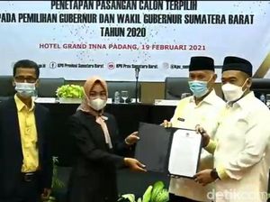 Tok! Mahyeldi-Audy Sah Jadi Gubernur-Wakil Gubernur Sumbar Terpilih Tok! Mahyeldi-Audy Sah Jadi Gubernur-Wakil Gubernur Sumbar Terpilih