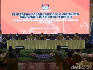 KPU Tetapkan Eri-Armuji Sebagai Wali Kota dan Wakil Wali Kota Surabaya KPU Tetapkan Eri-Armuji Sebagai Wali Kota dan Wakil Wali Kota Surabaya