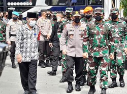 Panglima TNI-Kapolri Cek Pelaksanaan PPKM Mikro di Sleman, Apa Hasilnya?