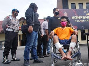 Pembunuh Terapis di Mojokerto Diringkus dan Dihadiahi Timah Panas